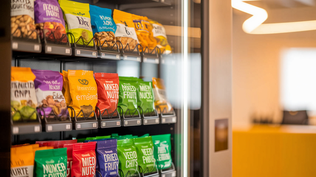Healthy Office Snacks That Actually Sell in Vending Machines