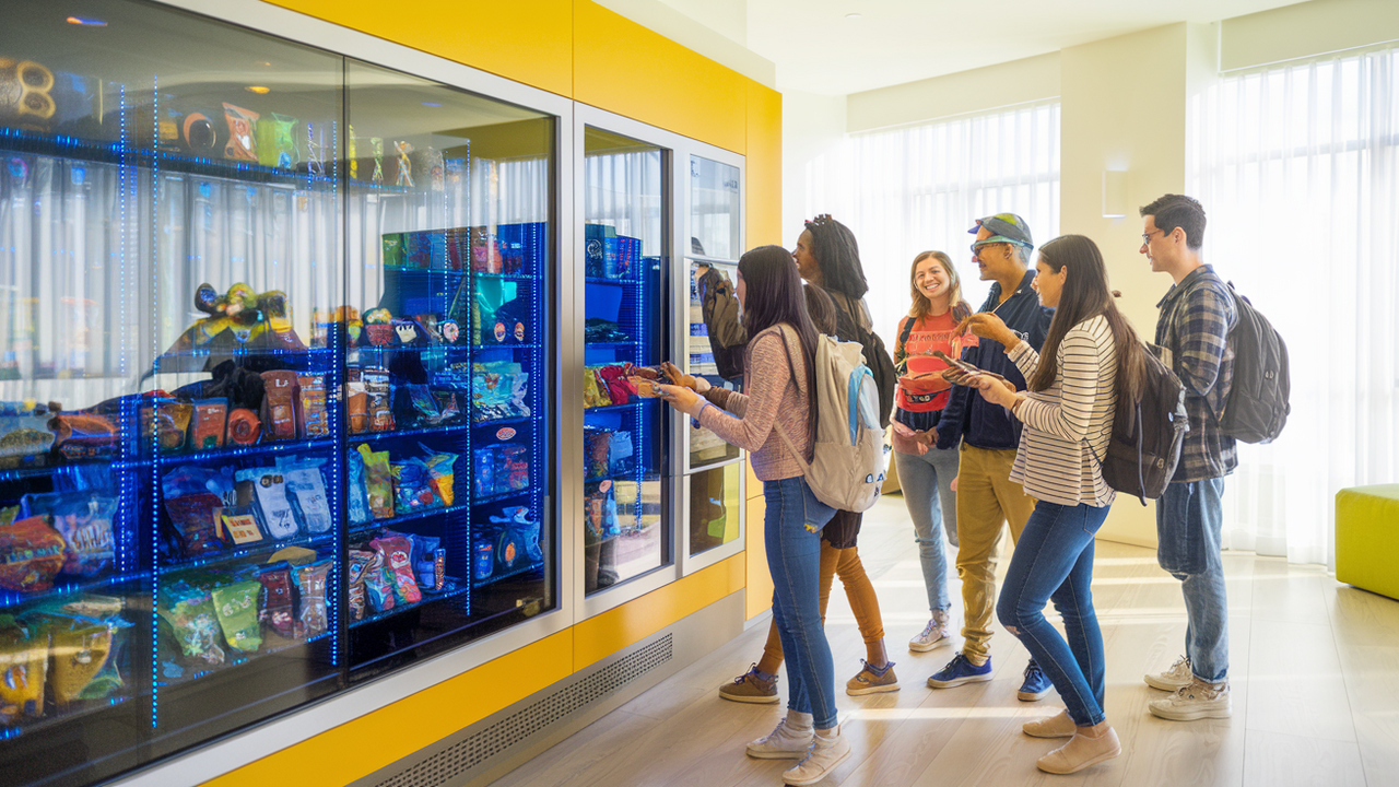 Best Vending Machines for College Campuses and Dormitories